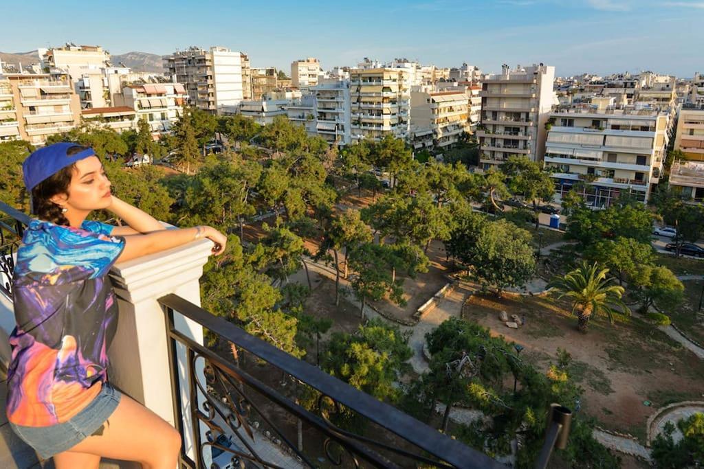 165 Sm Penthouse Maisonette Apartment アテネ エクステリア 写真